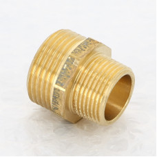 Ниппель бронза Viega укороченный НН 1" x 3/4"| 446840