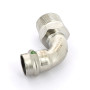 Угол 90° 18×3/4" Viega 436919 нержавеющая сталь