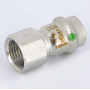 Соединение разъёмное 18×1/2" Viega 437596 нержавеющая сталь
