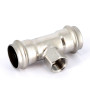 Тройник 28×1/2" Viega 437190 нержавеющая сталь