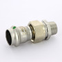 Соединение разъёмное 22×1/2" Viega 438296 нержавеющая сталь