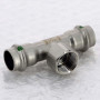 Тройник 18×1/2" Viega 437152 нержавеющая сталь