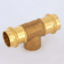 Тройник 22×1/2" Viega 115944 бронза