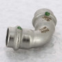 Угол 90 18 Viega 2316 SC‑Contur Sanpress Inox | 435646 нержавеющая сталь