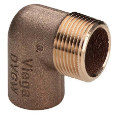 Угол 90° 18×3/4" Viega 133108 бронза
