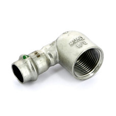 Угол 90° 15×3/4" Viega 436988 нержавеющая сталь