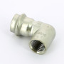 Угол 90° 22×1/2" Viega 437015 нержавеющая сталь