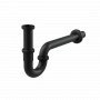 Сифон для раковины Alcaplast A4320BLACK Ø32, 5/4" черный