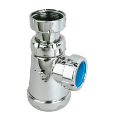 Сифон для раковины Jimten S-182 004098 выход на 40 мм, без выпуска, хром