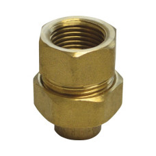 Соединение разъёмное 15×3/4" Viega 110390 бронза
