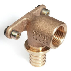 Водорозетка 20x1/2" Rehau Rautitan RX 13661011001 бронза