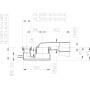 Сифон для ванны HL500-5/4 самопромывной с шаровым шарниром