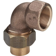 Соединение разъёмное 22×3/4" Viega 107338 бронза
