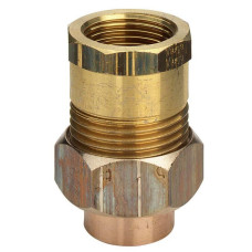 Соединение разъёмное 15×1/2" Viega 103422 бронза