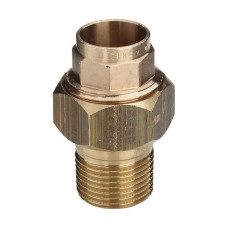 Соединение разъёмное 15×1/2" Viega 109806 бронза