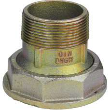 Соединение разъёмное 1 1/4" Viega 532512 оцинкованный чугун