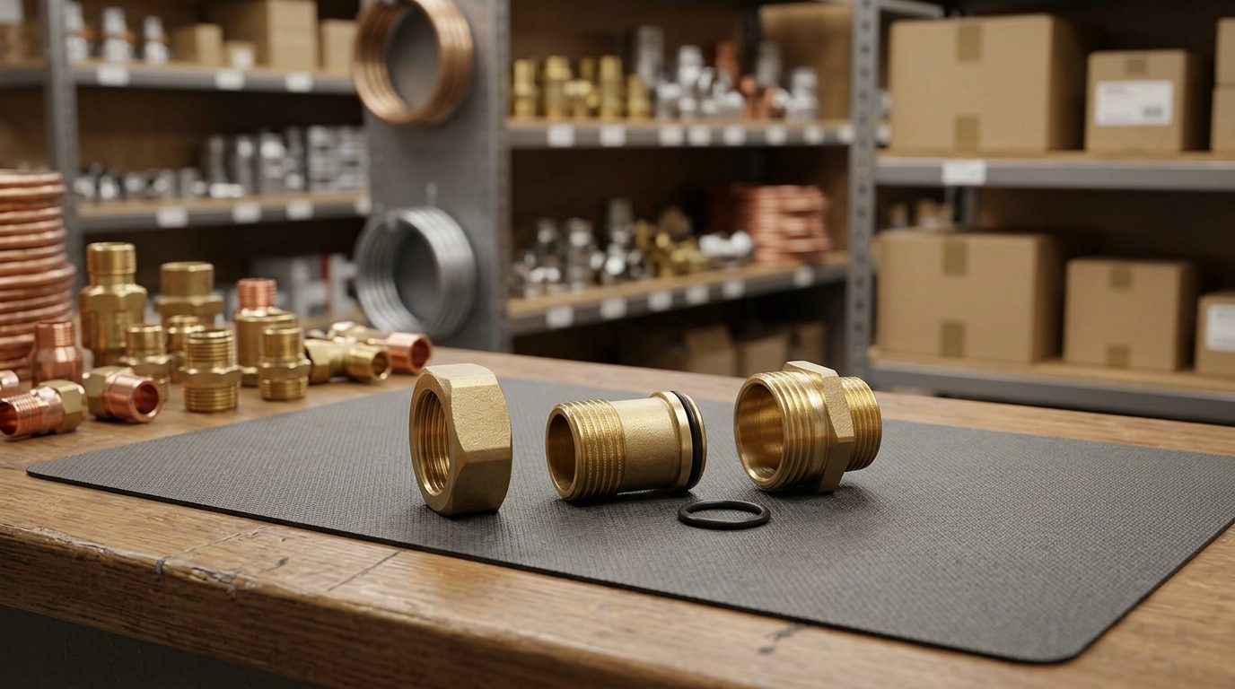 Уплотнительное кольцо O-ring в сантехническом резьбовом соединении